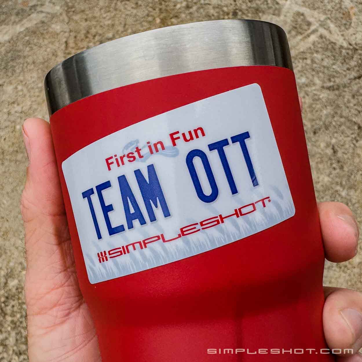 Team OTT/TTF Stickers