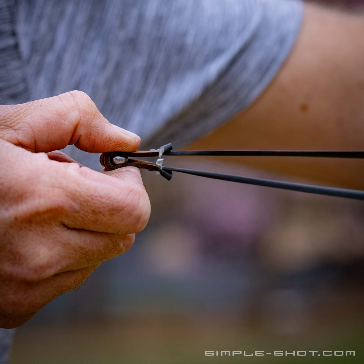 Brown Microfiber Standard SimpleShot Pouch (12 Pack)