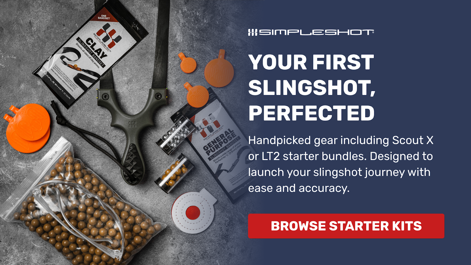 Choose Your First Slingshot From Our Starter Kits